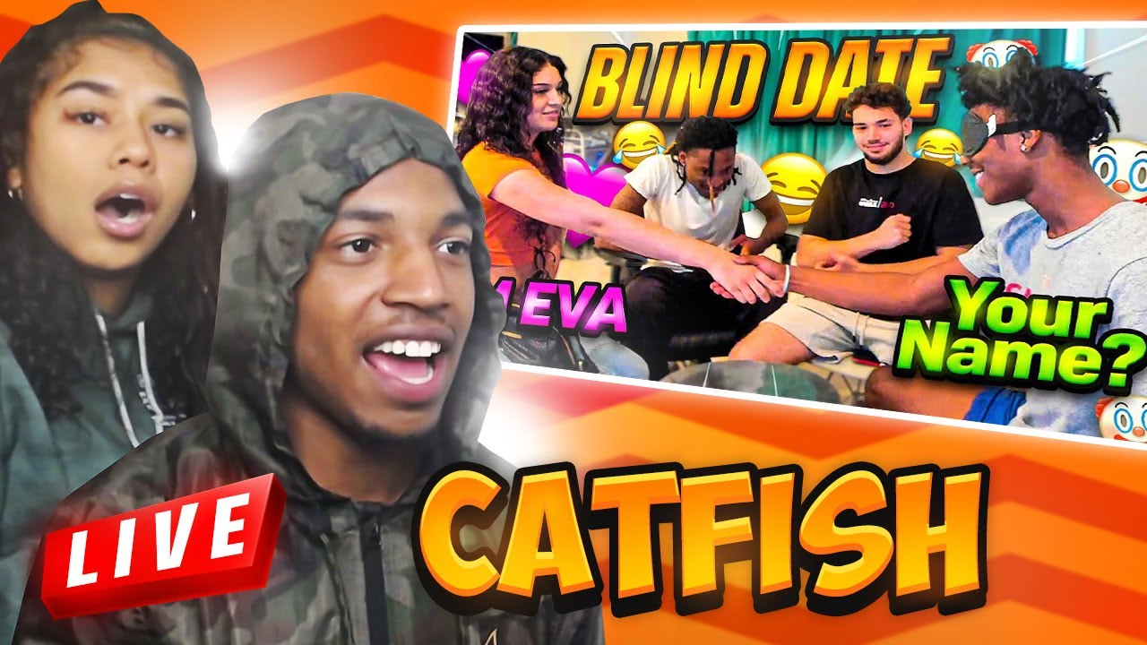 BLOU & DOMI V REACT TO ISHOWSPEED GETTING CATFISHED *BLIND DATE*
