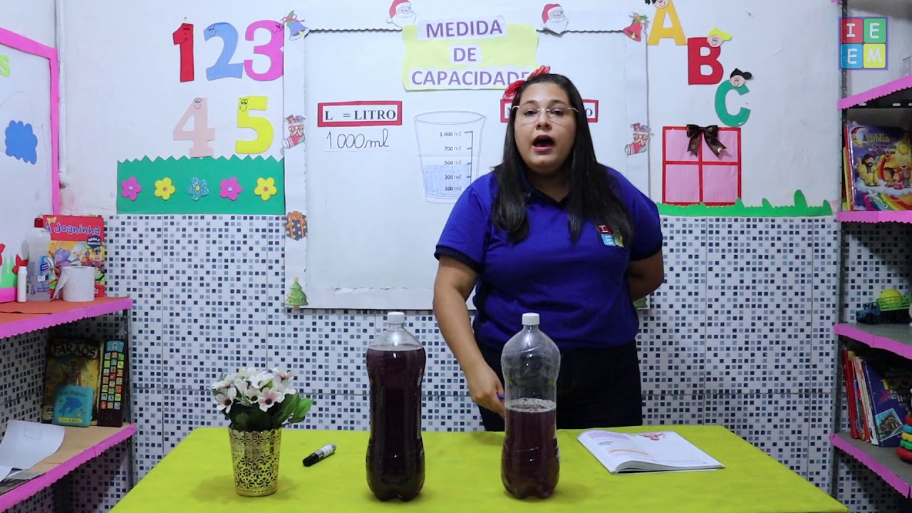 3º ANO MATEMÁTICA MEDIDA DE CAPACIDADE