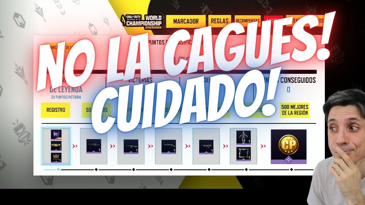 NO LA CAGUES! CUIDADO! ARRANCO el CAMPEONATO MUNDIAL 2026 | COD Mobile | Rido