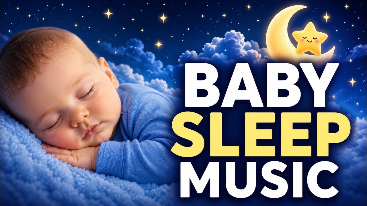 Drift Lullaby ⭐ | Baby Lullaby for Sleep 🌙 | 1 Hour + White Noise