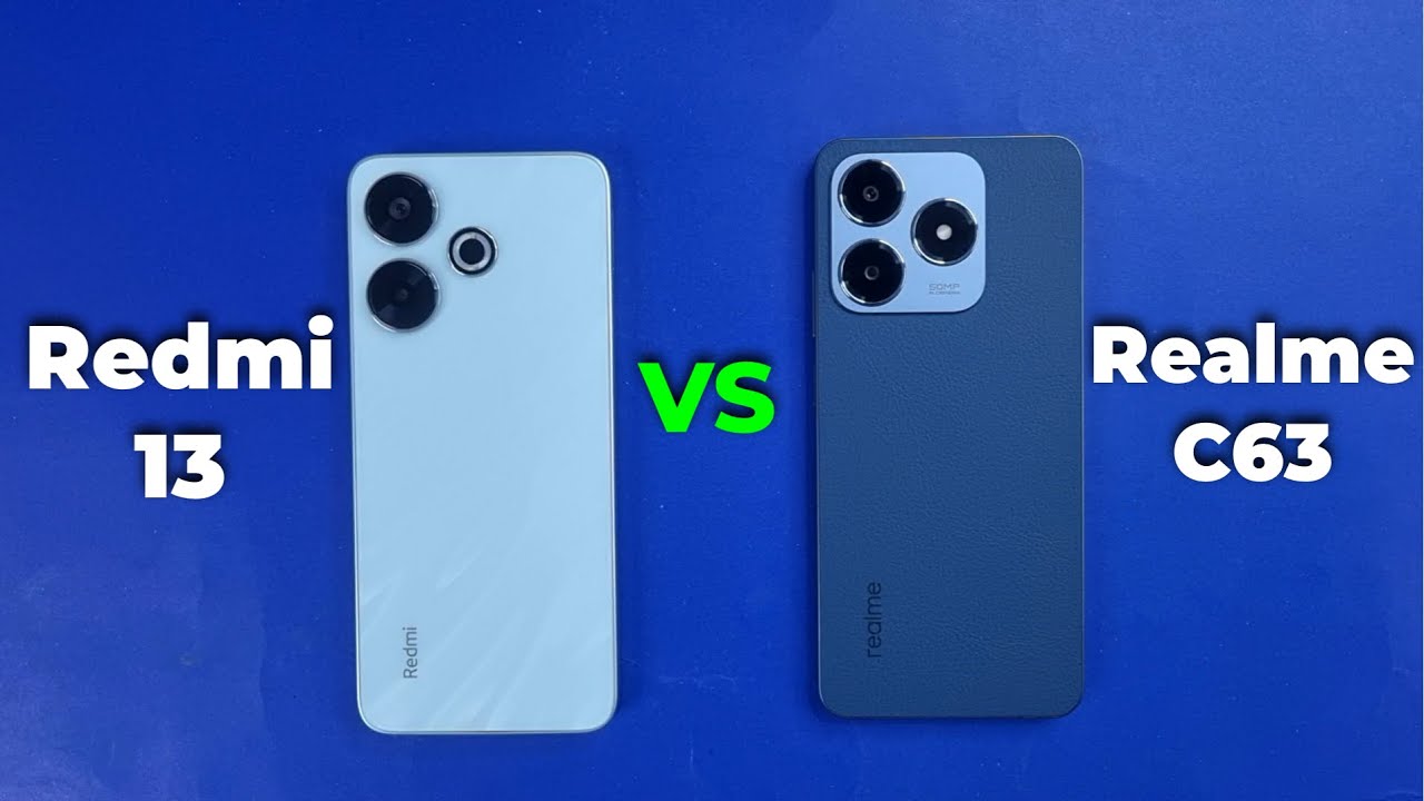 Redmi 13 Vs Realme C63 Speed Test | Which Phone Is Better Choice?
