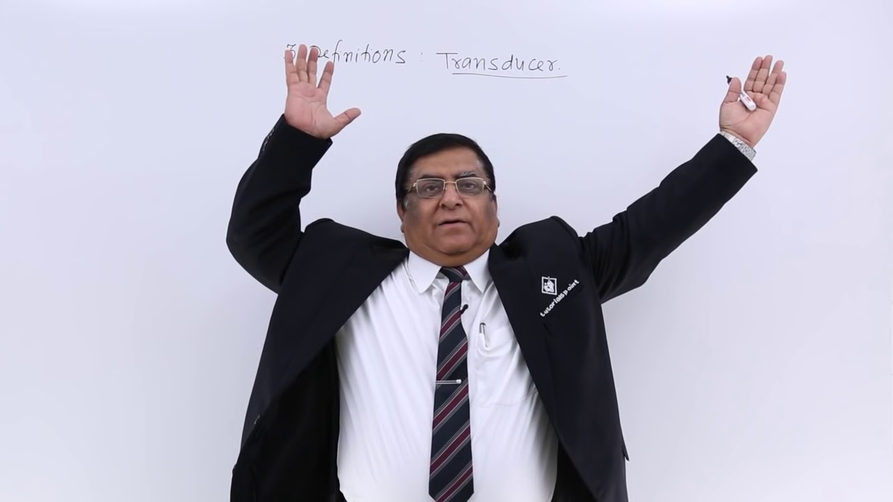 Class 12th – Definitions - Transducer | Communication | Tutorials Point