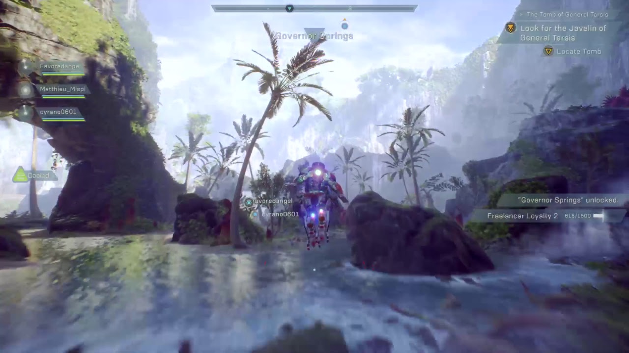 Anthem - Grinding levels