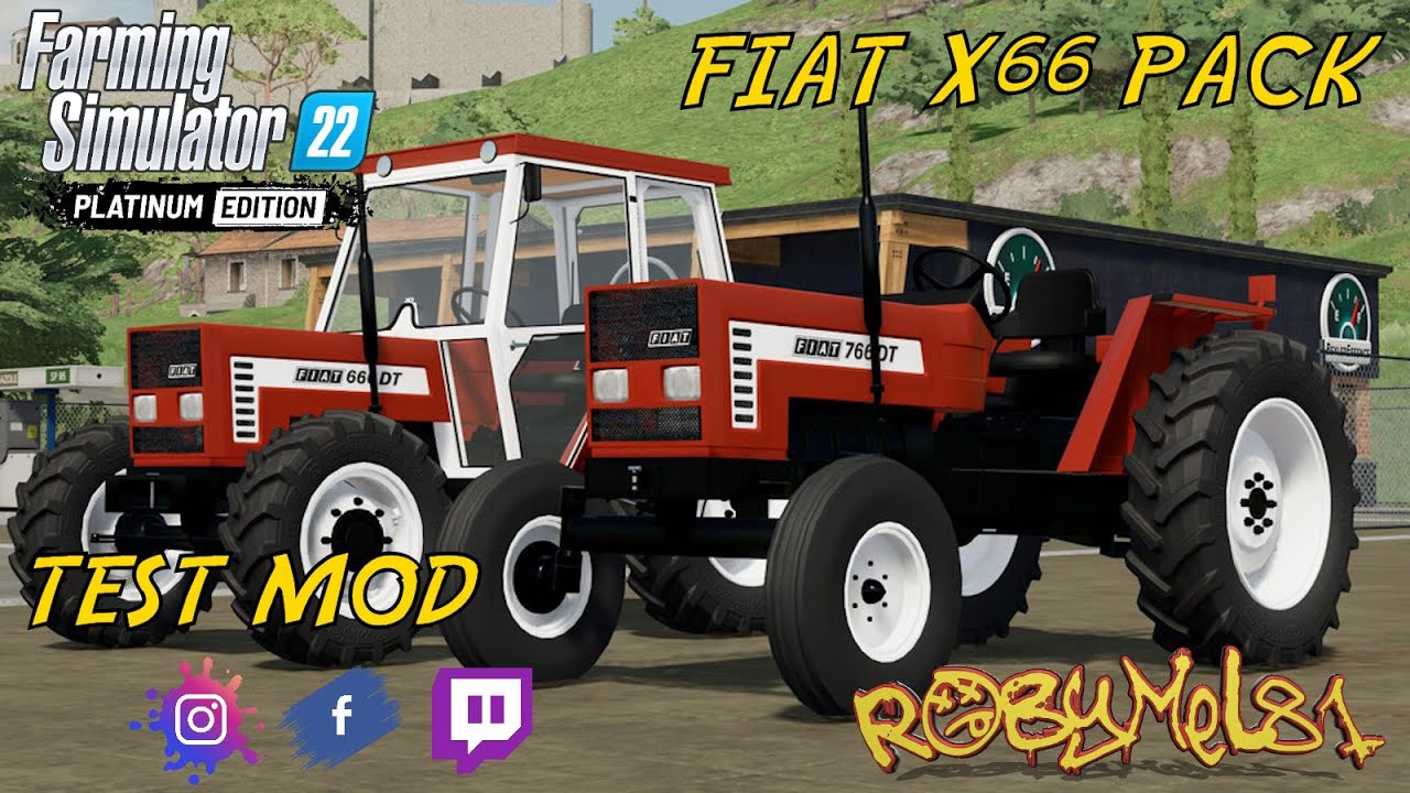 Fiat X66 Pack ➤ TEST MOD (Console/PC) ➤ FARMING SIMULATOR 22
