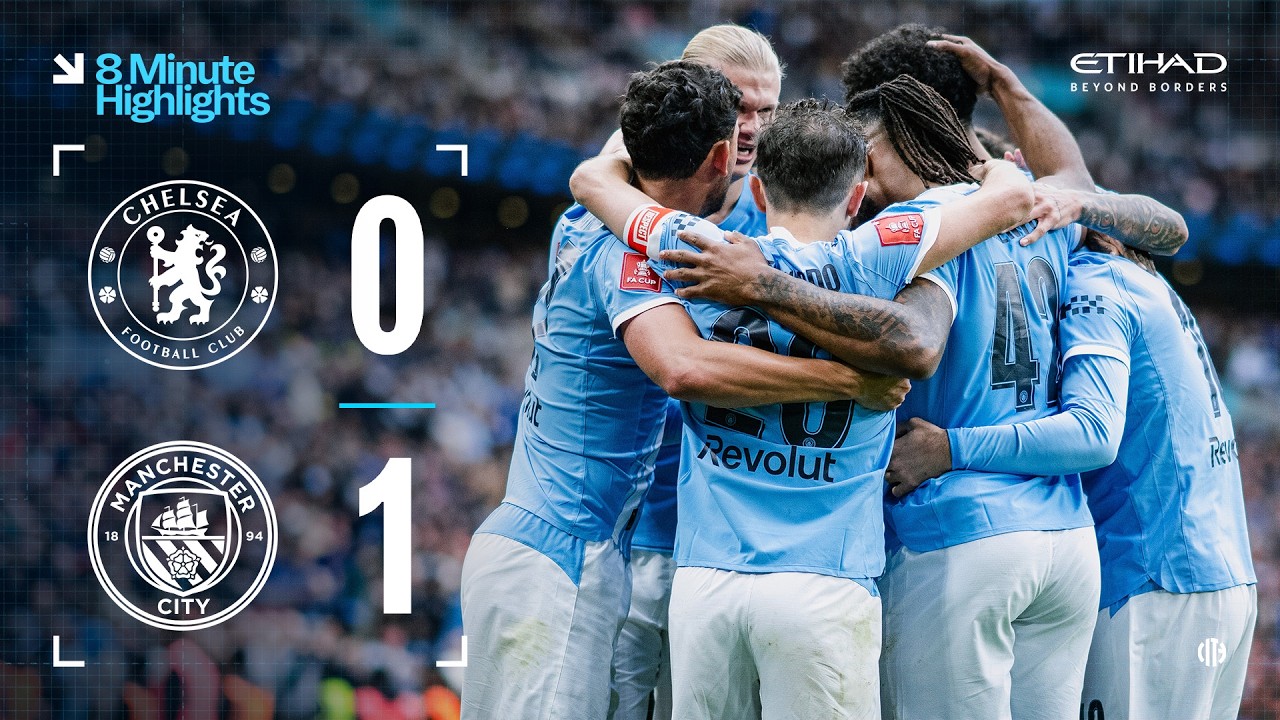HIGHLIGHTS | FA Cup Winners 2026 | Chelsea 0-1 Man City | Semenyo goal claims domestic cup double!