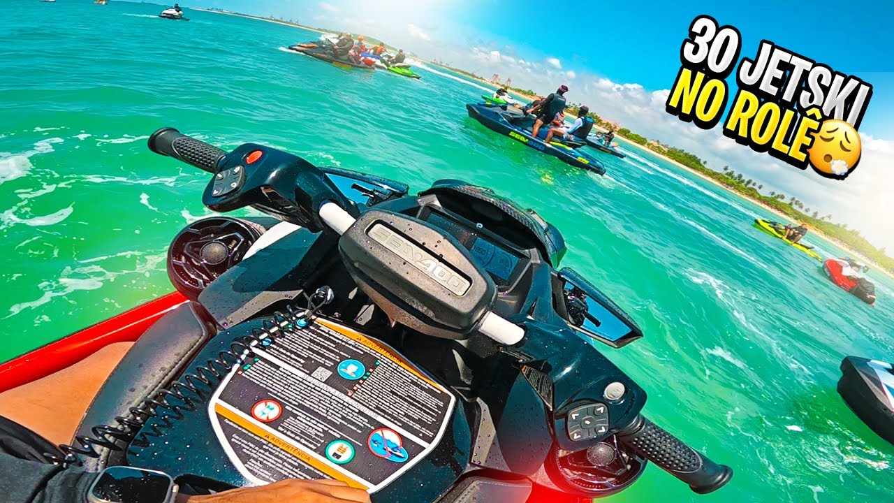 COMPREI UM JETSKI 325 E FUI PARA O ALTO MAR