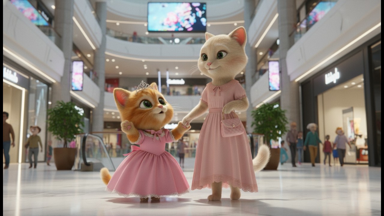 Can She Find Home Lost Kitten vs  Giant Mall How Sunny Found Her Mom