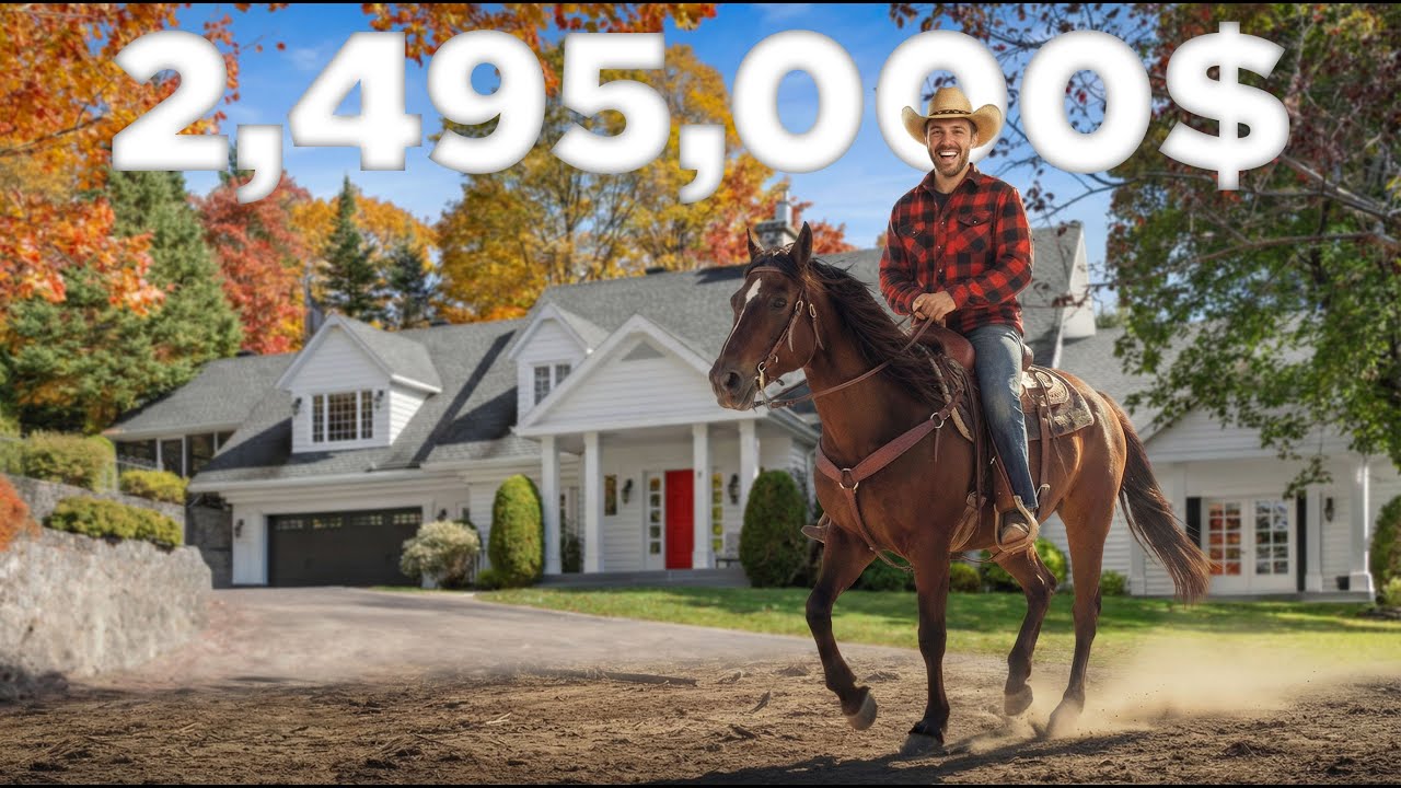 Maison/Équestre de prestige à vendre - 2,495,000$ | 9 Chemin de la Traverse, Lac-Beauport, Québec