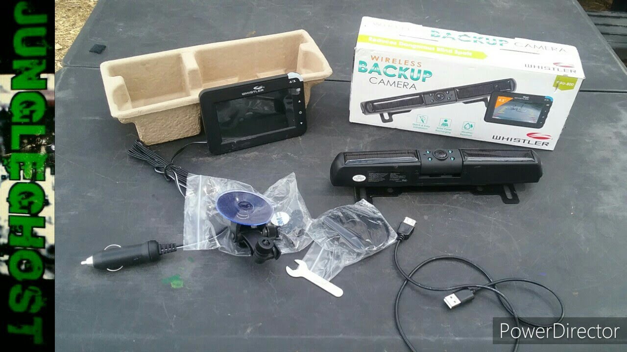 DIY WIRELESS BACK UP CAMERA WHISTLER SOLAR POWER SURVIVAL EP.9