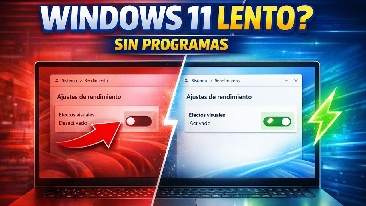 Cómo OPTIMIZAR Windows 11 y acelerar tu PC sin programas (2026)