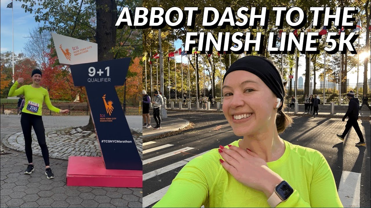 NYC ABBOT DASH ДО ФИНИШНОЙ ПРЯМОЙ 5К 2025 || NYRR