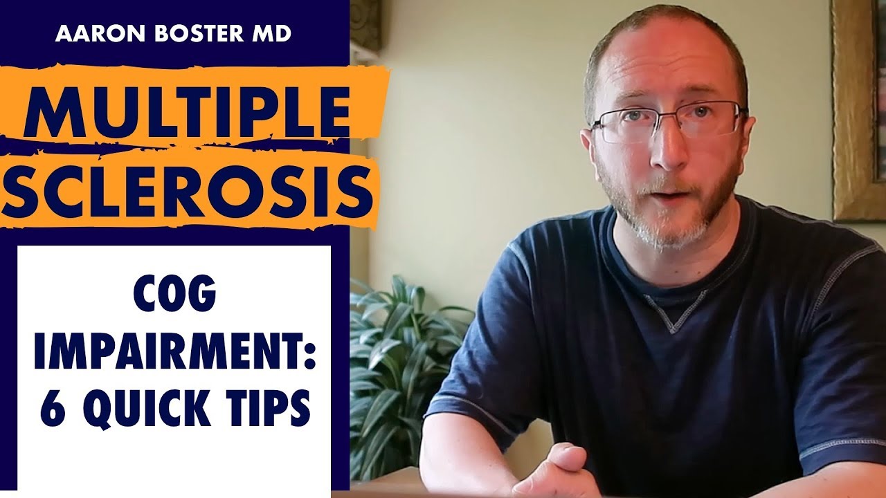 MS Cognitive Impairment: 6 quick tips that can help!