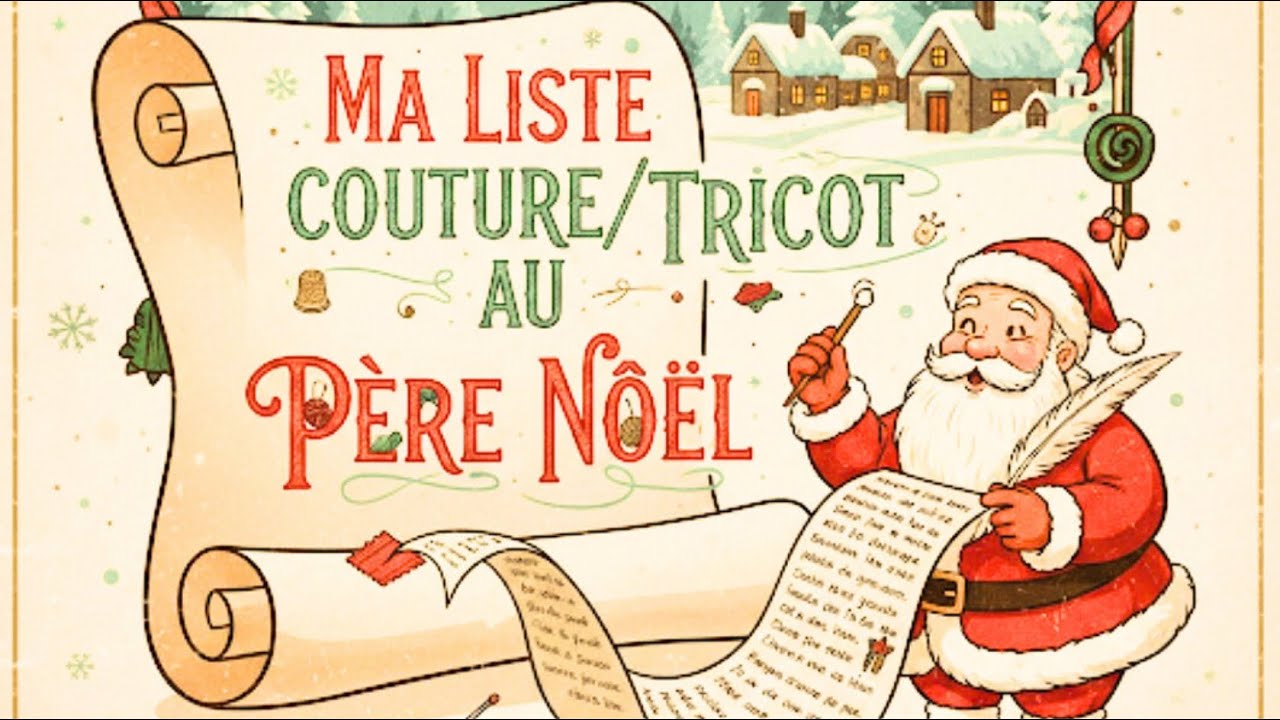 Ma liste couture / tricot au Pere Noel 🎅