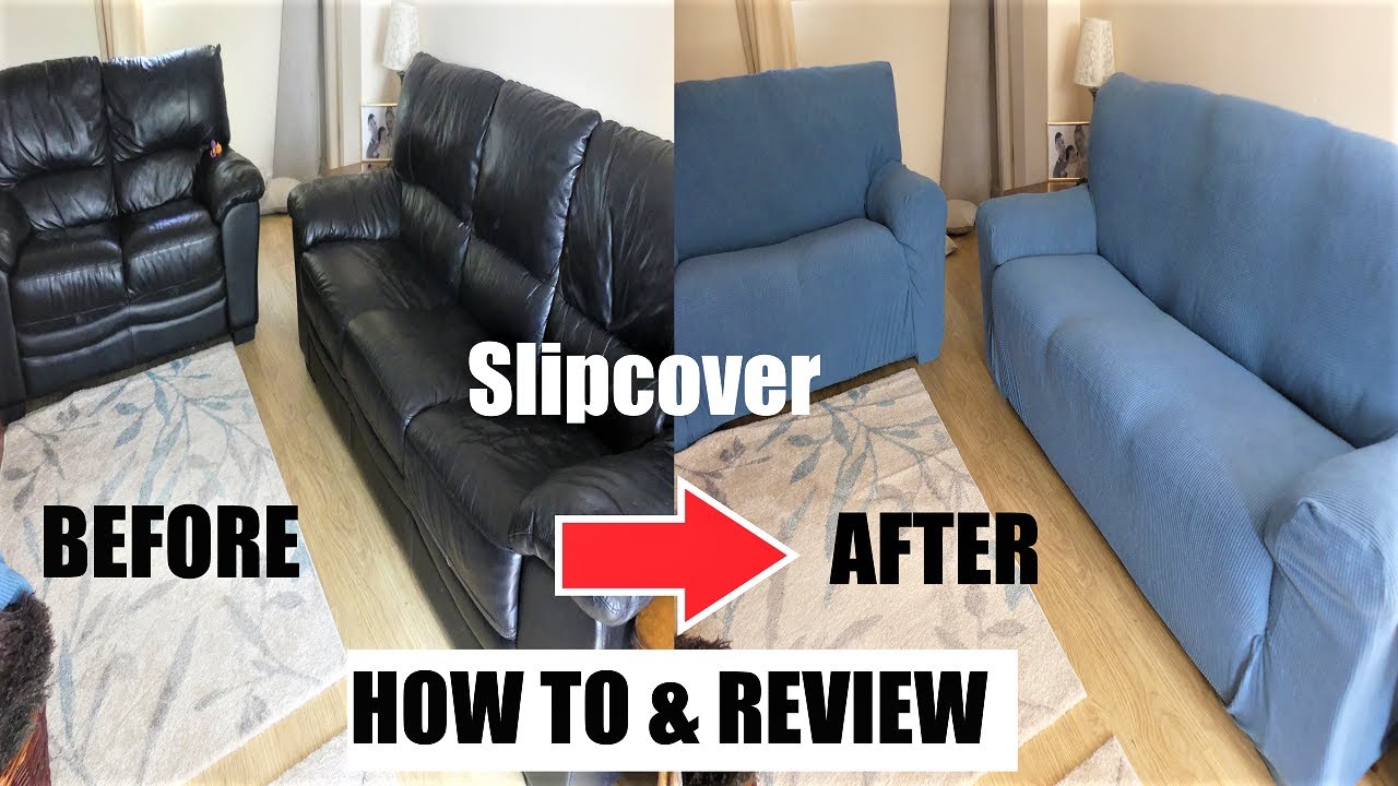 Sofa Cover Review Amazon How To Slipcover A Sofa & Love Seat Installation Elasticated Stretch