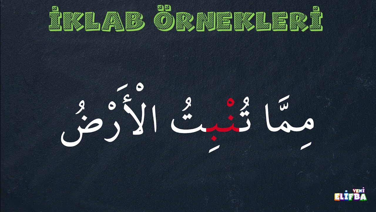 İklab &Ouml;rnekleri | Yeni ElifBa