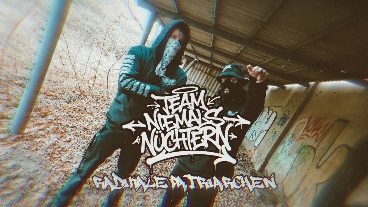 TEAM NIEMALS NÜCHTERN - RADIKALE PATRIARCHEN (Official Video) #rap #deutschrap #ostdeutschland 