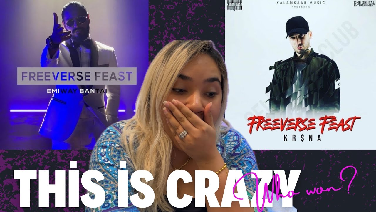 Emiway Vs Kr$na Reaction | Freeverse Feast Vs Freeverse Langar | First Beef Reaction