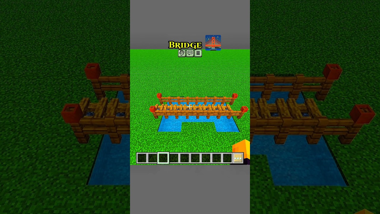 🌉 Bridge Design | Creative & Stylish Build ✨#BridgeDesign #CreativeBuild#StylishIdea #AestheticVibes