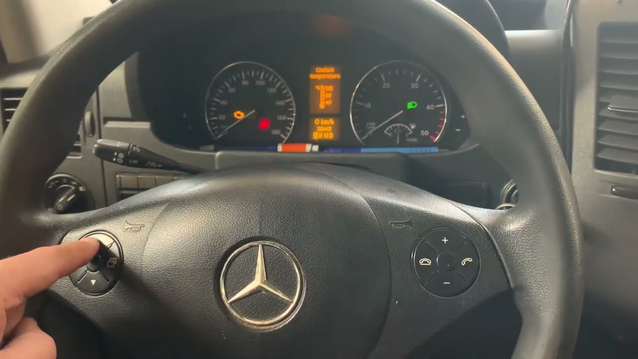 Mercedes Sprinter 2014 сброс сервиса