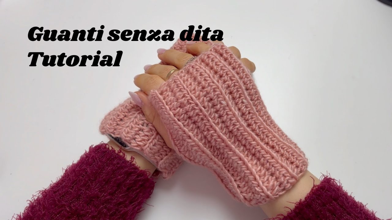 Guanti senza dita/Manicotti | Uncinetto TUTORIAL | Mille Creazioni