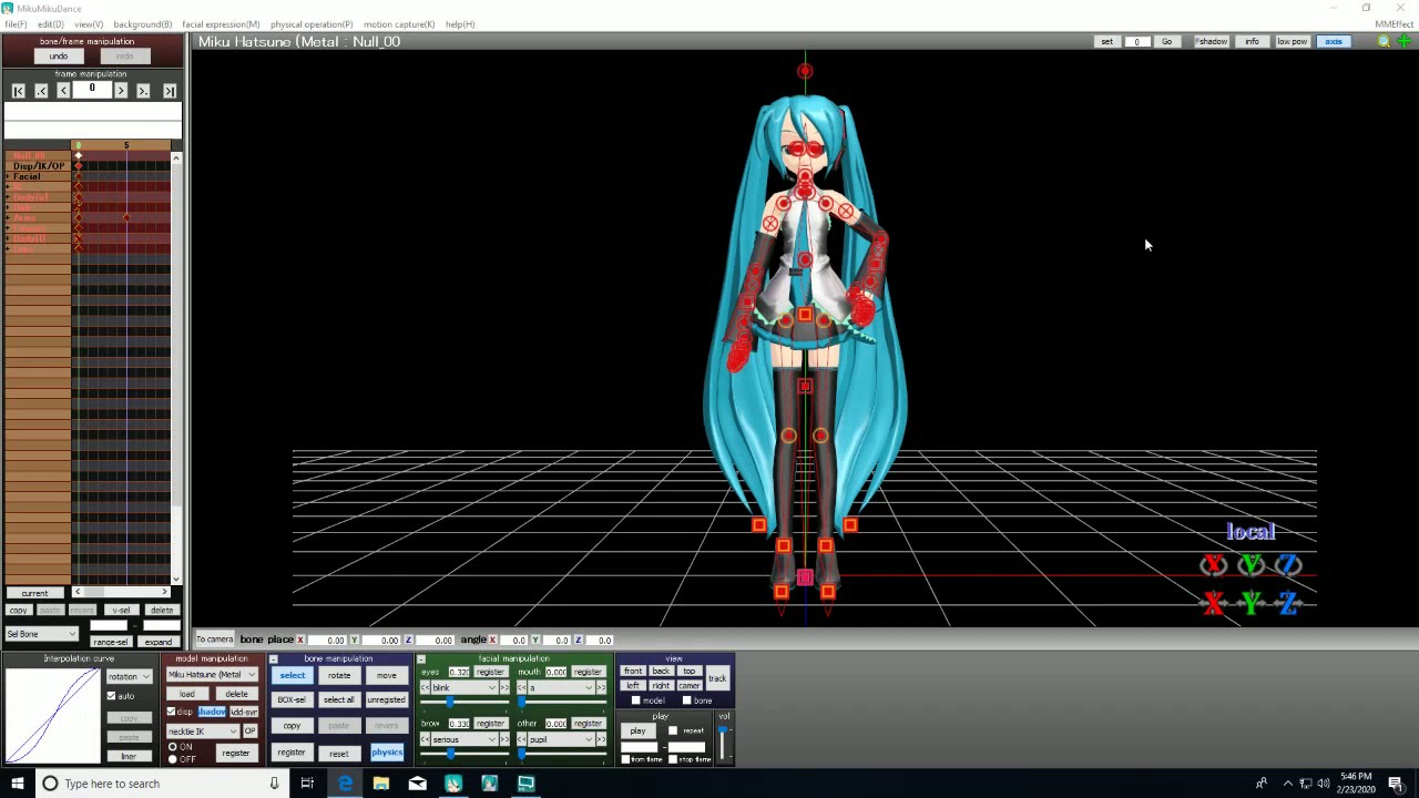 how to load models, pose, motion, audio, camera, and stage data. | MMD School Tutorial 8
