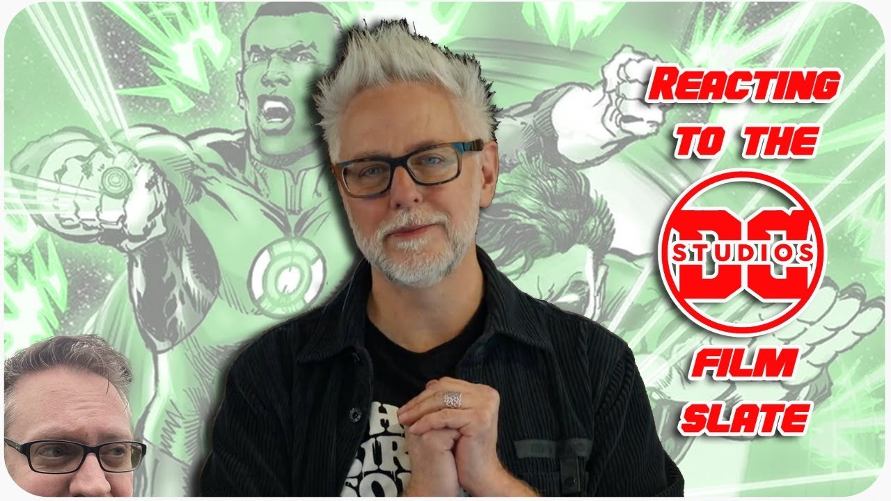 Reacting to James Gunn's DCU Film Slate