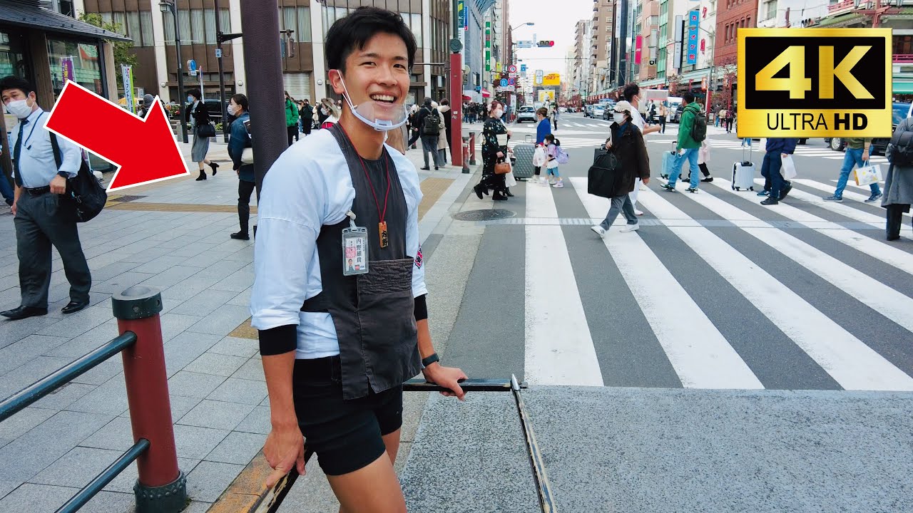 イケメン俥夫★「うっちー」さんが人力車で浅草を案内してくれた😊