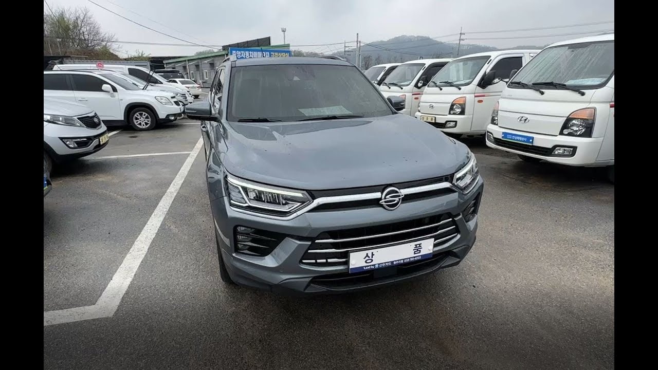 АВТО ИЗ КОРЕИ. Осмотр Корандо 2019 1,6сс Дизель 4ВД Максимальная комплектация.