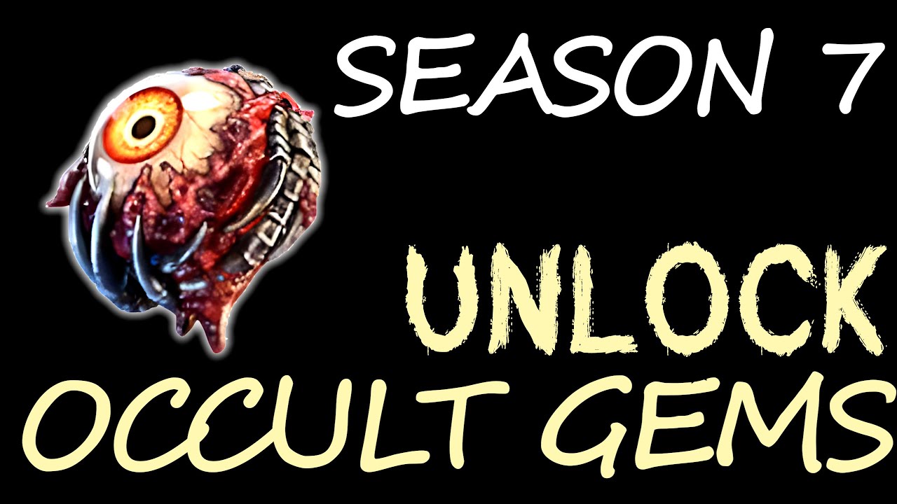 How to Unlock Occult Gems in Season 7 - DIablo 4