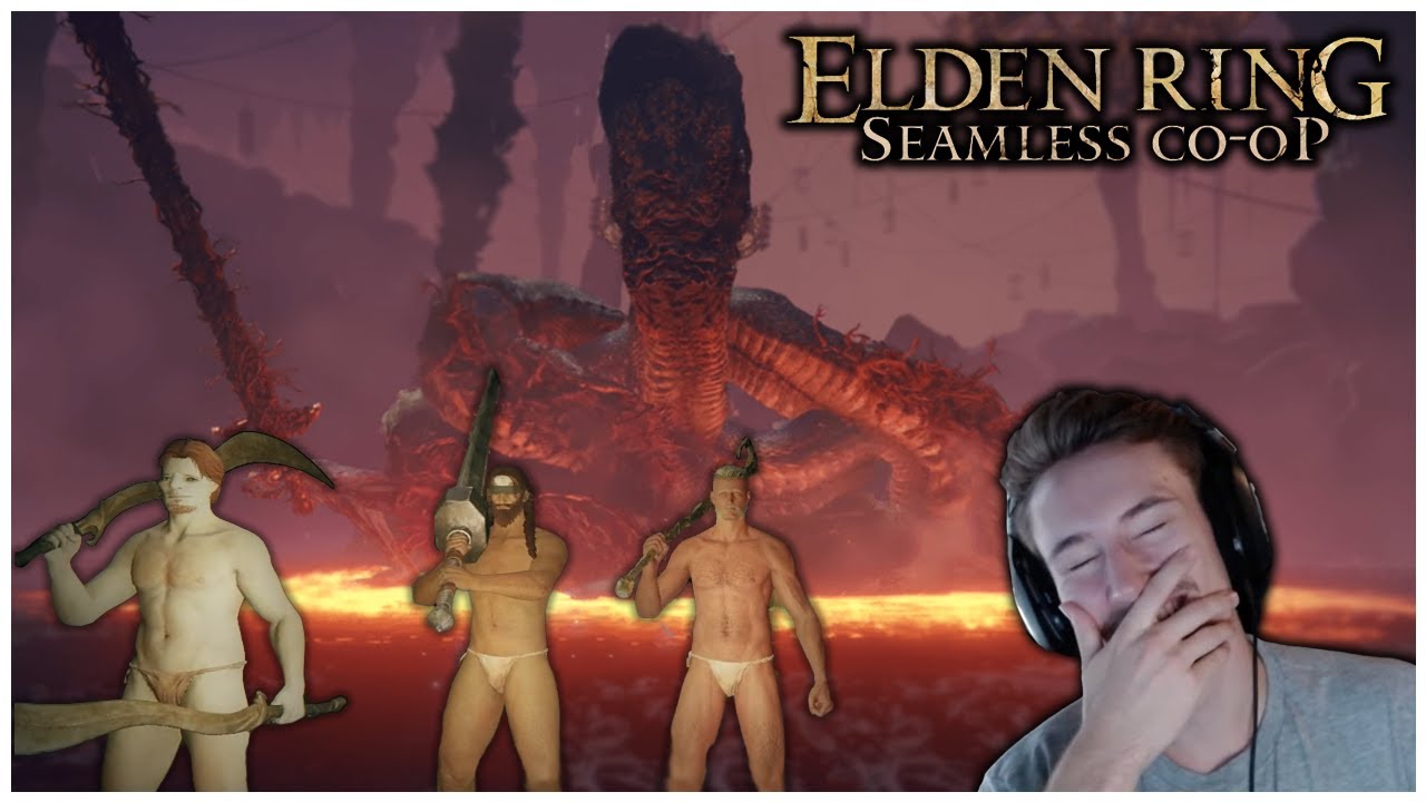 Can 4 Idiots Beat Elden Ring? Seamless Coop Mod! (Part 2)