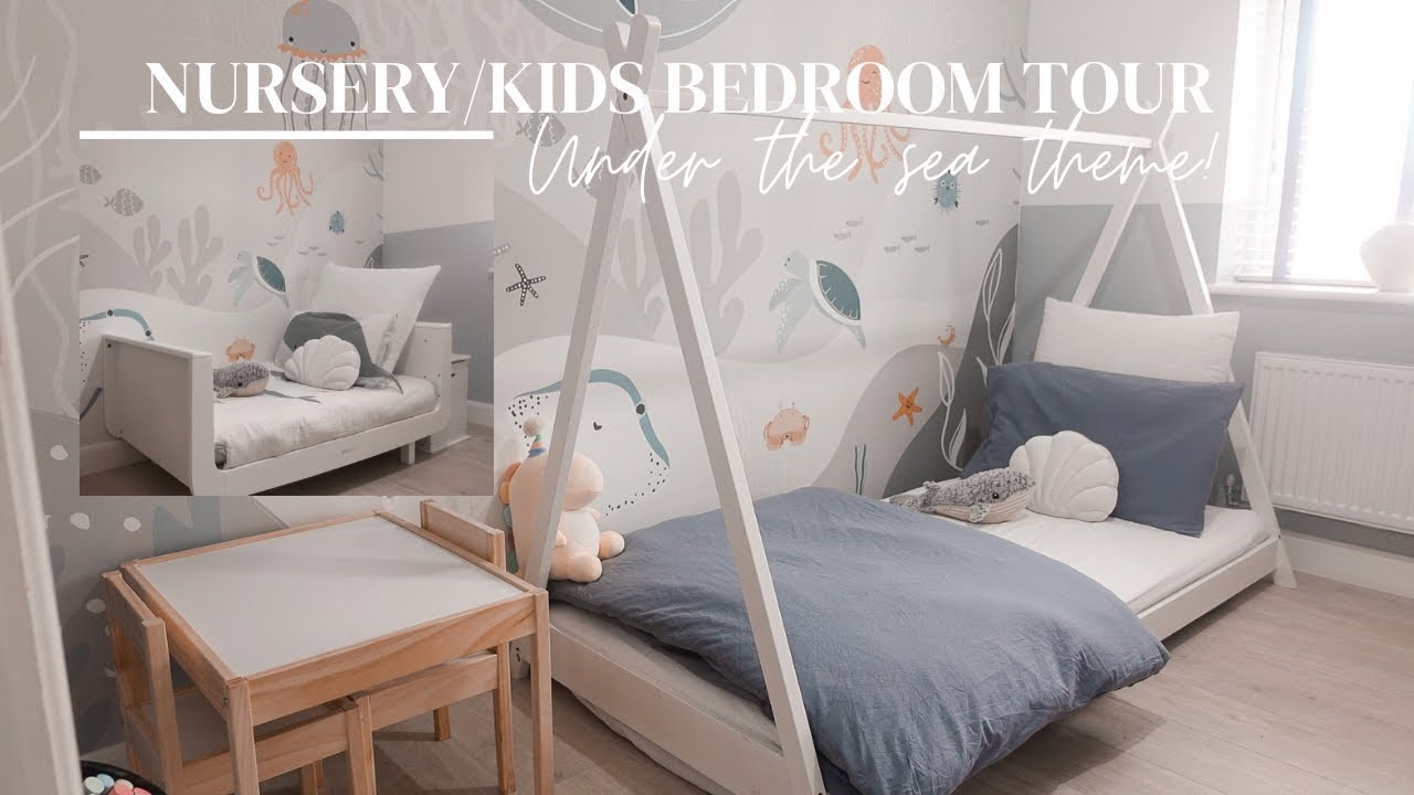Nursery/Boys room tour - Under the sea/ocean theme