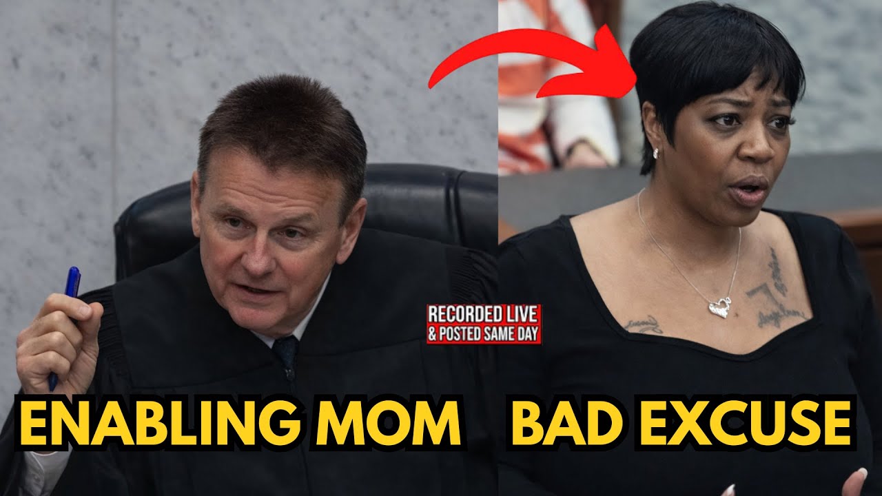 Judge EXPOSES Enabling Mom in Court — Son Gets THROWN IN JAIL