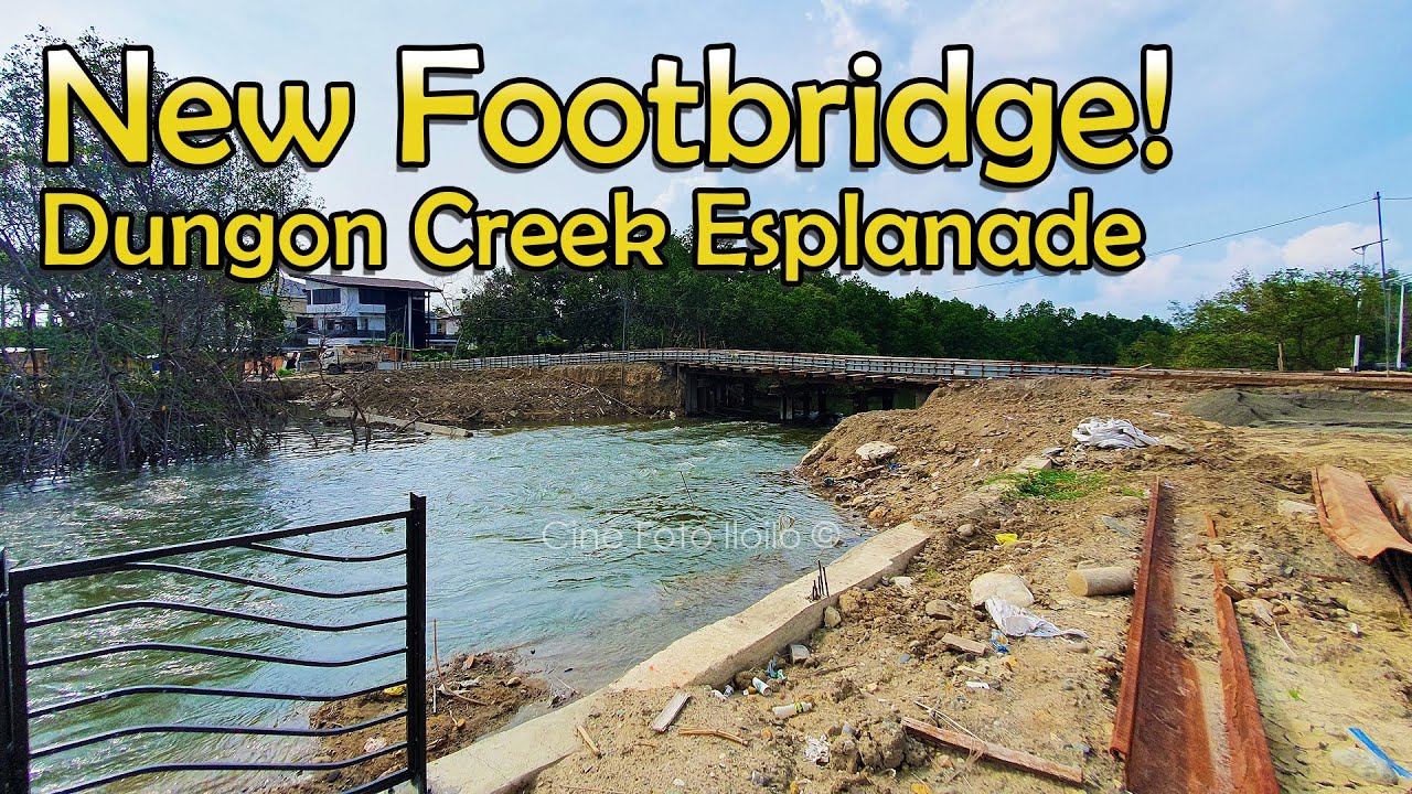 Iloilo City - Dungon Creek Esplanade - Footbridge 2