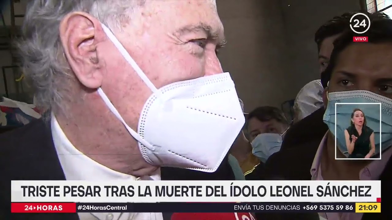 Triste pesar tras la muerte del ídolo Leonel Sánchez | 24 Horas TVN Chile