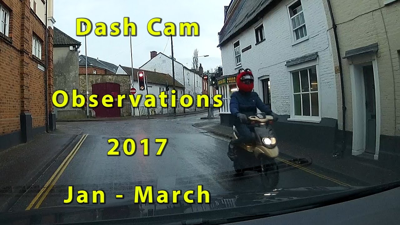 Dash Cam Observations - Jan - March 2017 - Norfolk UK.