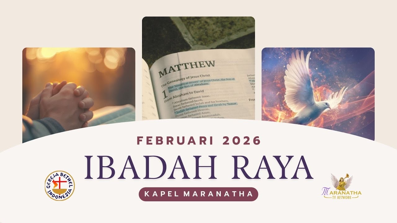 Ibadah Raya 1 Februari 2026 | GBI Cinere Kapel Maranatha