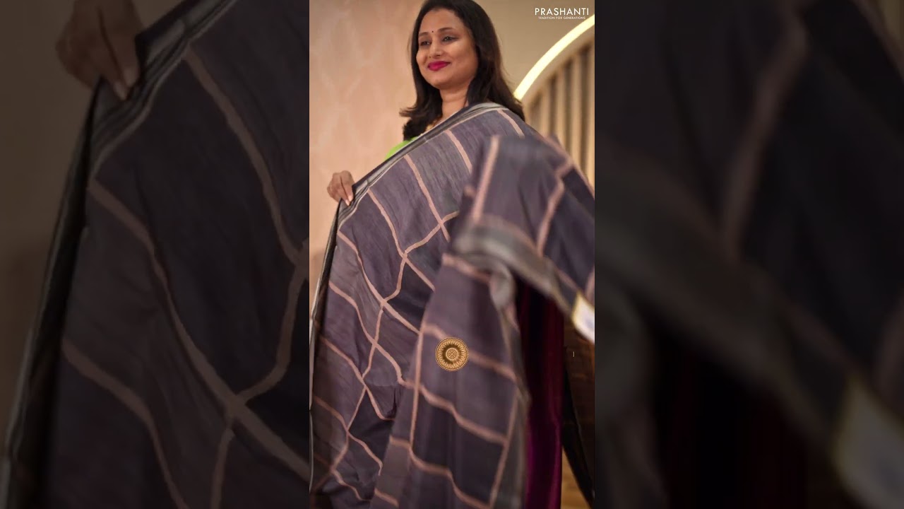 Semi Tussar Sarees with Prints @ Rs. 1490/- | Prashanti | 7 Sep 25