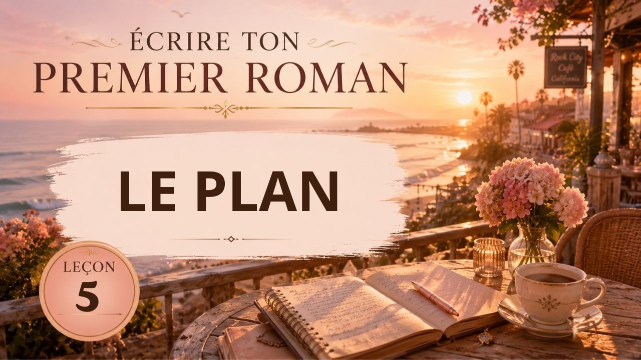 5/14 — ÉCRIRE TON PREMIER ROMAN : Planifier ton roman (méthode simple – partie 1)