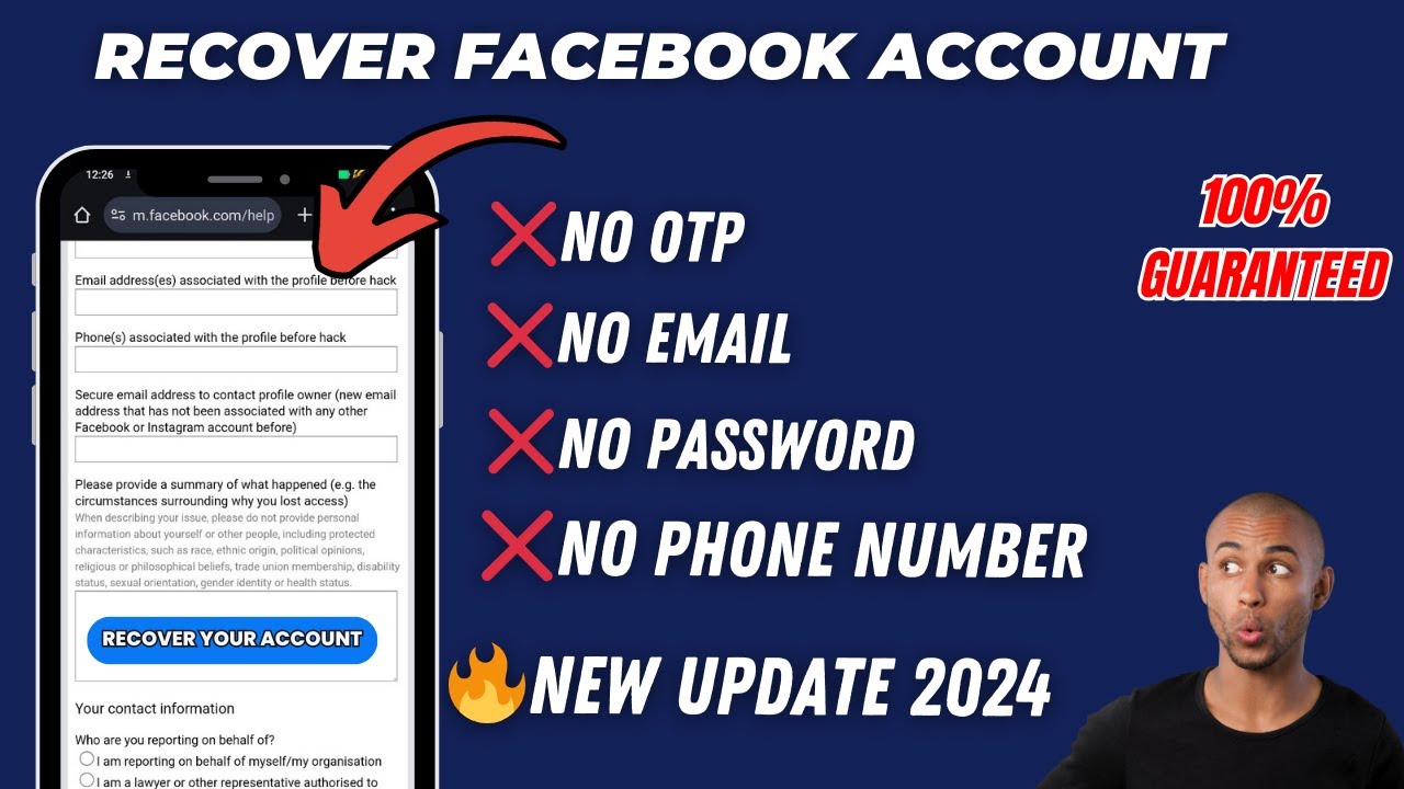 How To Recover Facebook Account WITHOUT Email and Password and Phone number 2025 | 100% Guaranteed