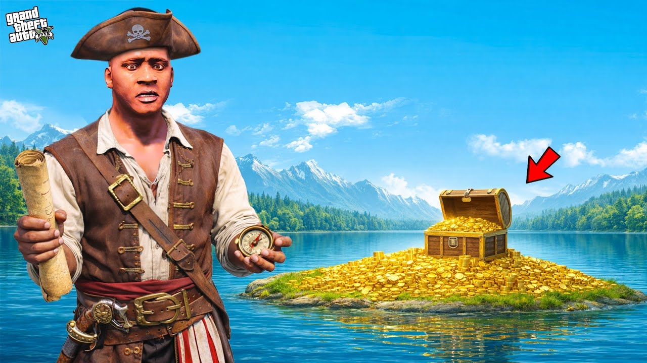 Franklin & Chithappu Found Secret Golden Treasure In Gta 5 