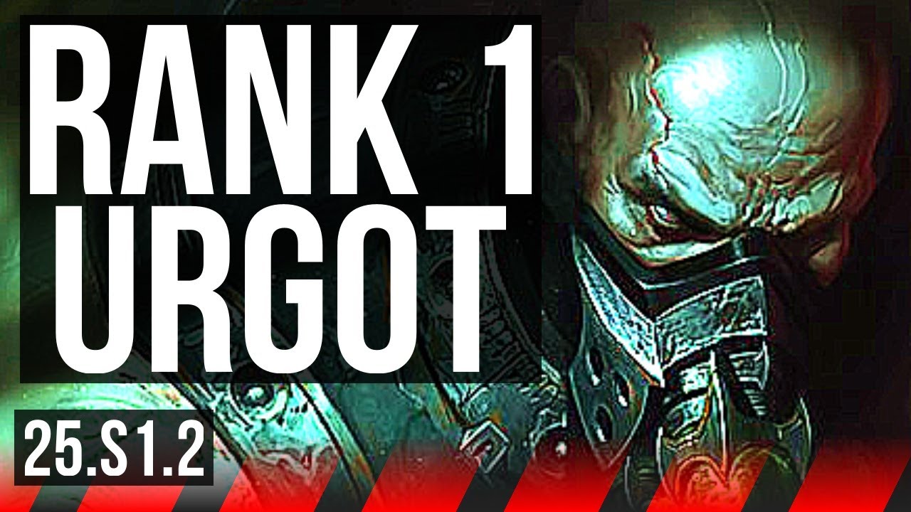URGOT vs GANGPLANK (TOP) | Rank 1 Urgot | BR Challenger | 25.S1.2