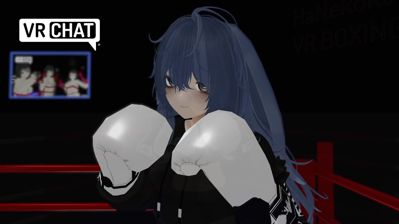 Shut-in neet knows how to dominate in the ring VRchat POV BOXING