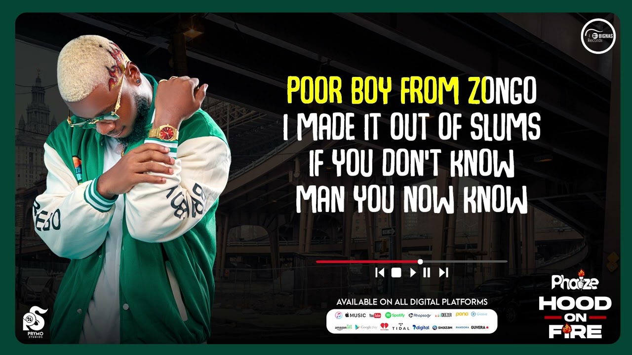 Phaize - Hood On Fire [Lyrics Video]
