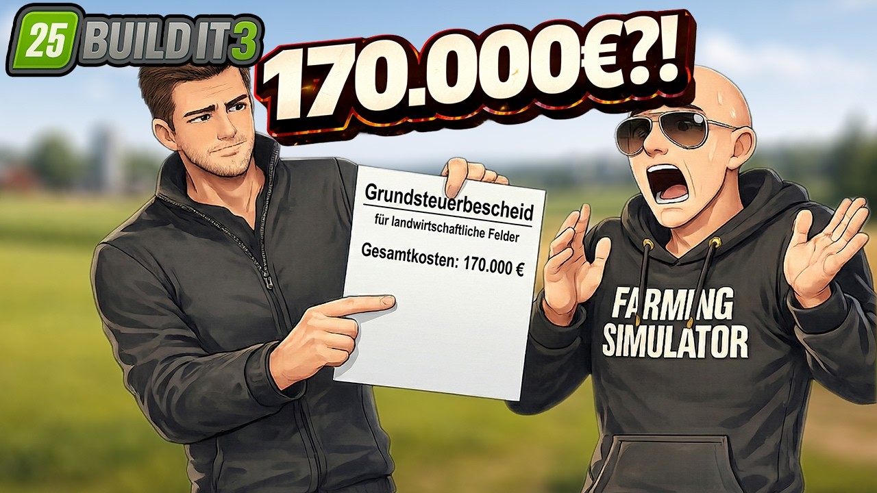 170.000€ STEUERN?! | LS25 Build It 3 #82