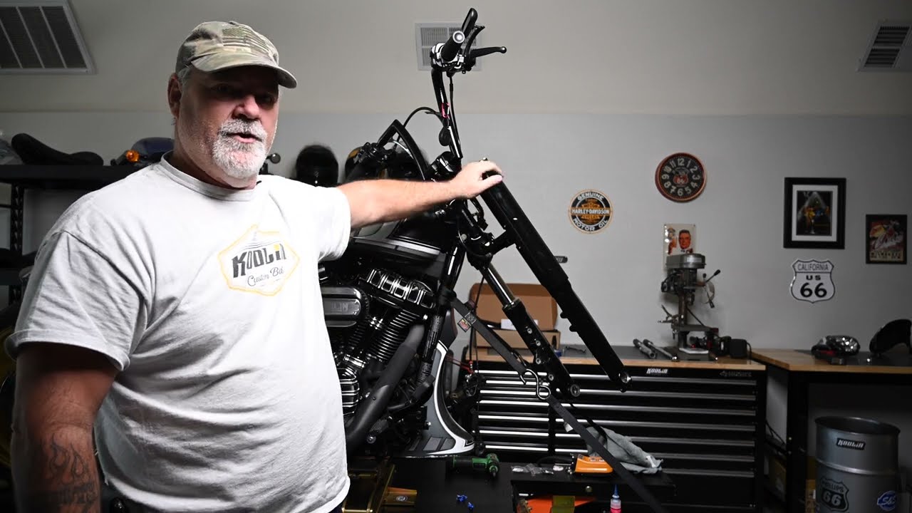 Kodlin USA  Front End Cover for M8 Softail Breakout FXBR/S models How- To install video