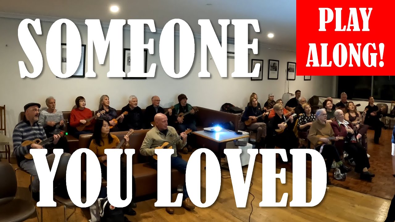 Someone You Loved - Lewis Capaldi - Ukulele Play Along (4 easy chords C G Am F)