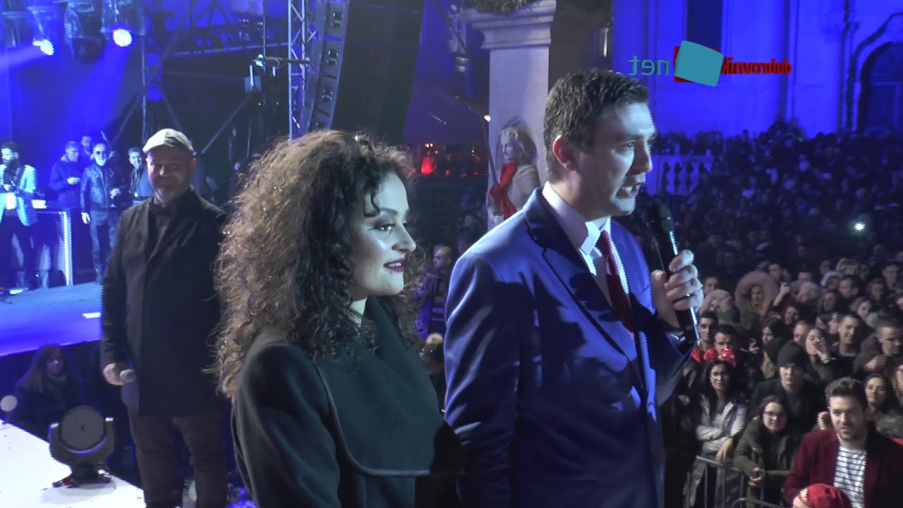 www.dubrovnikTV.net/ Doček 2018. godine- Stradun - Dino Merlin