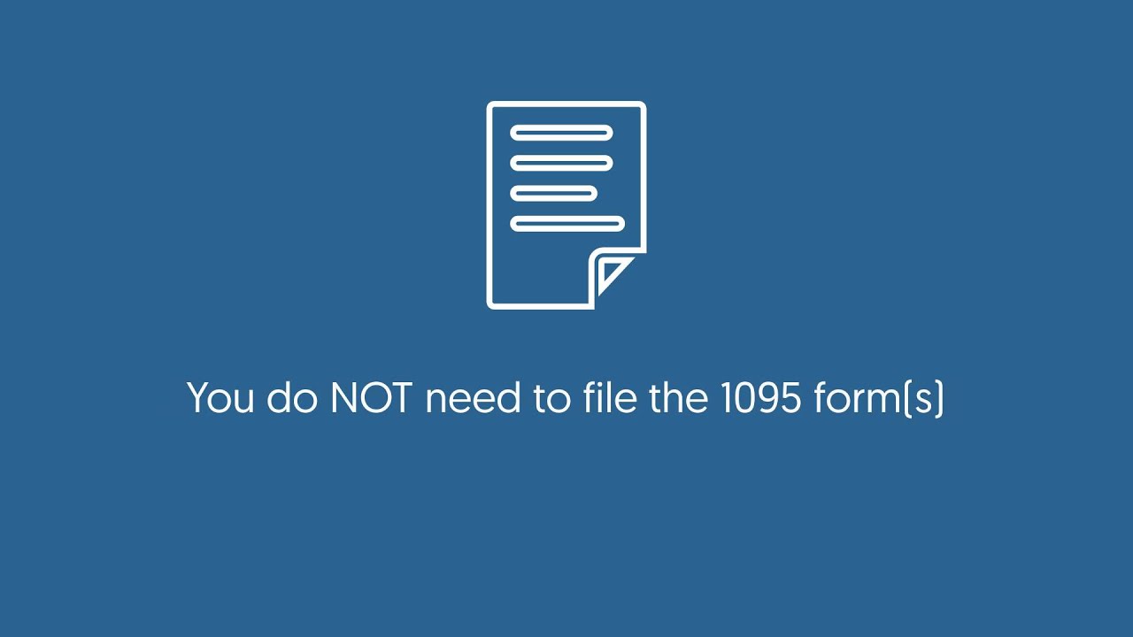 Form 1095 - What/Why/How?