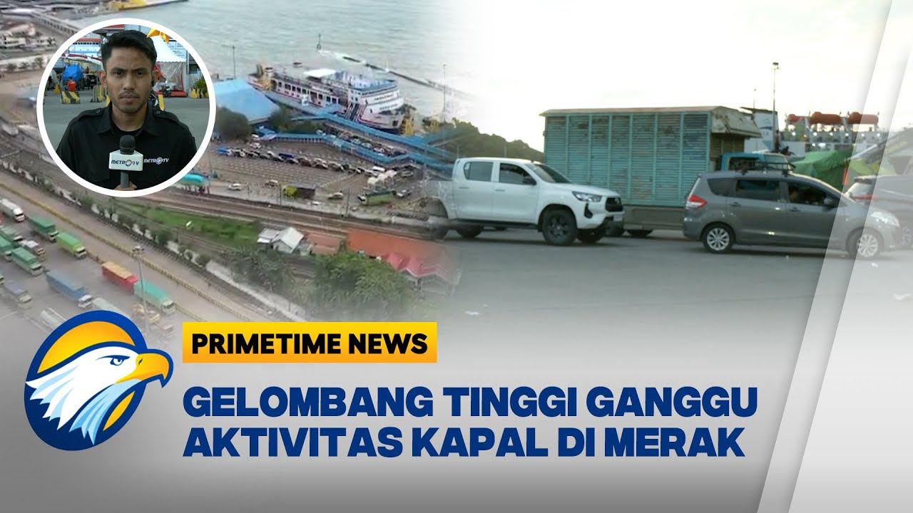 Kondisi Terkini di Pelabuhan Merak Terkait Antrean Truk  - [Primetime News]