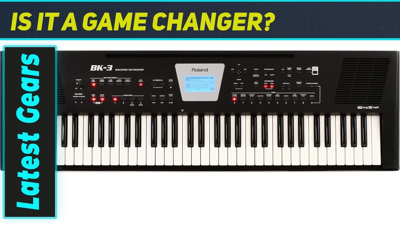 Roland BK-3-BK: The Perfect Portable Keyboard for Beginners